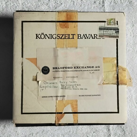 1981 "Rumpelshilzen" by Charles Gehm" 8" Collector's Plate k8920 by Bavaria!! - Picture 5 of 5